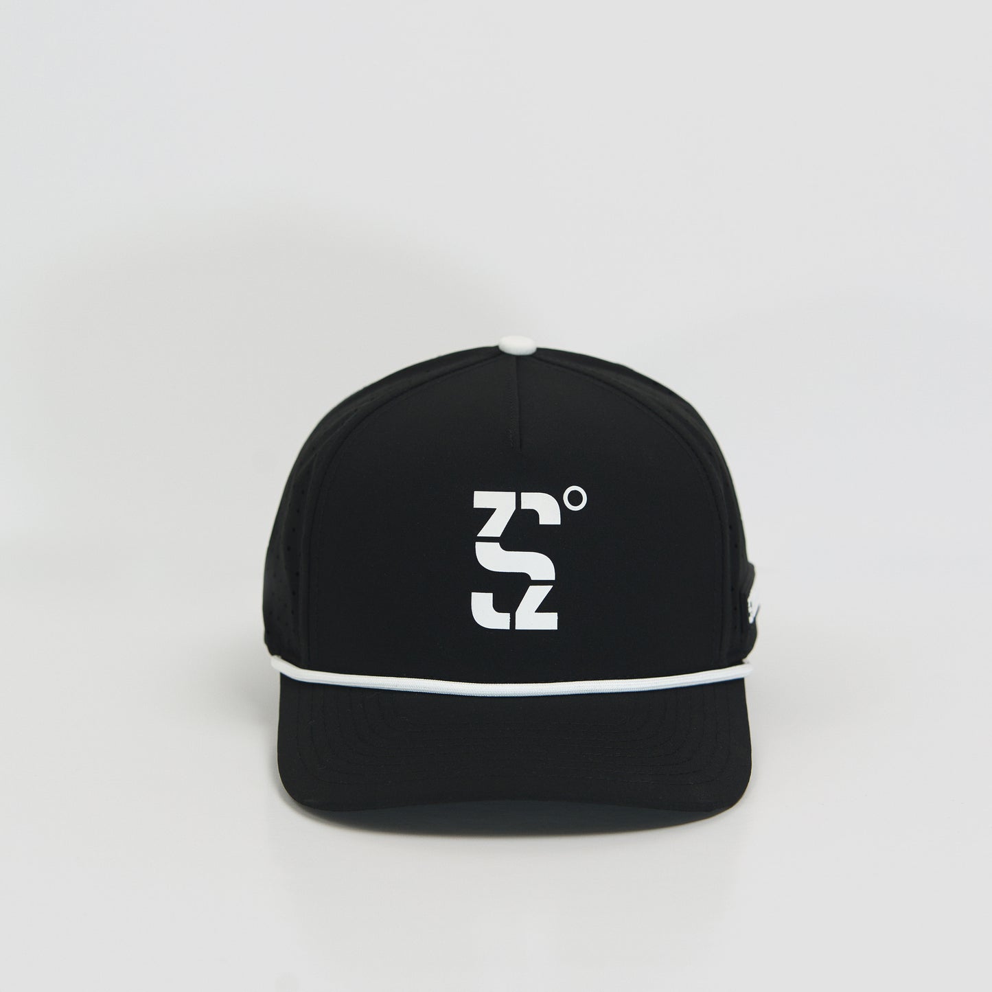 Premium Rubber Print Black Cap