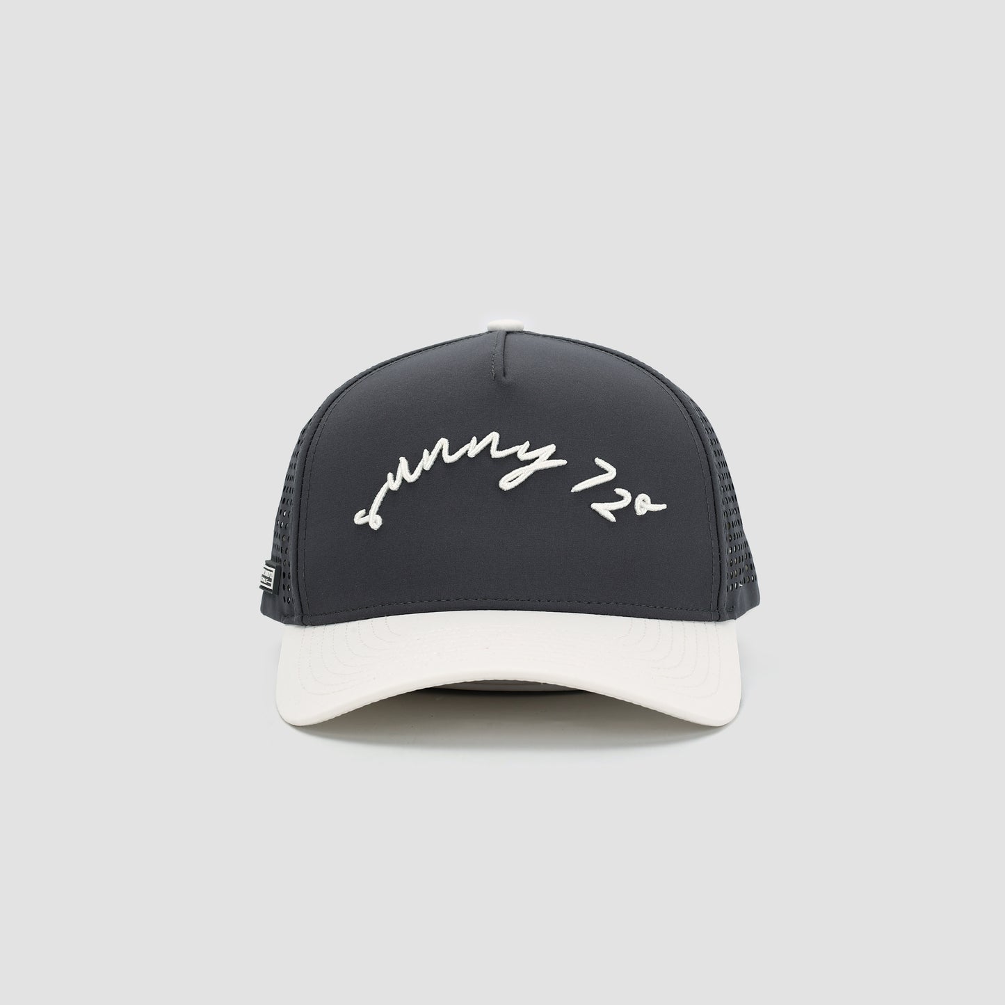 Signature Script Cap (Grey/Cream)