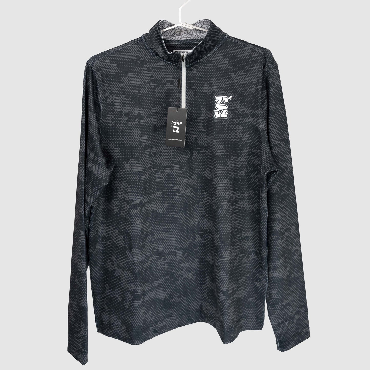 Black Hex Camo Q-Zip