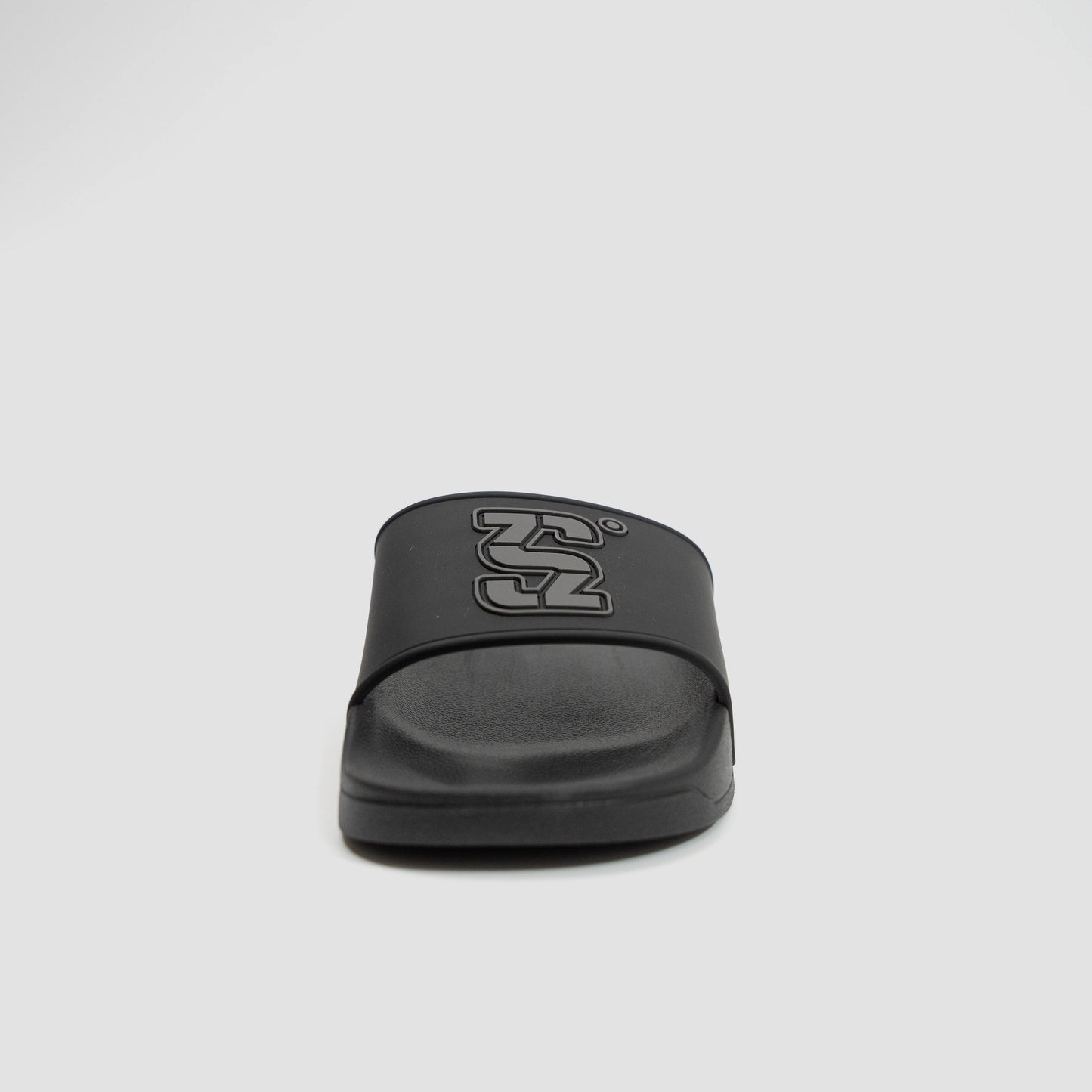 All Black Slides (S Logo)