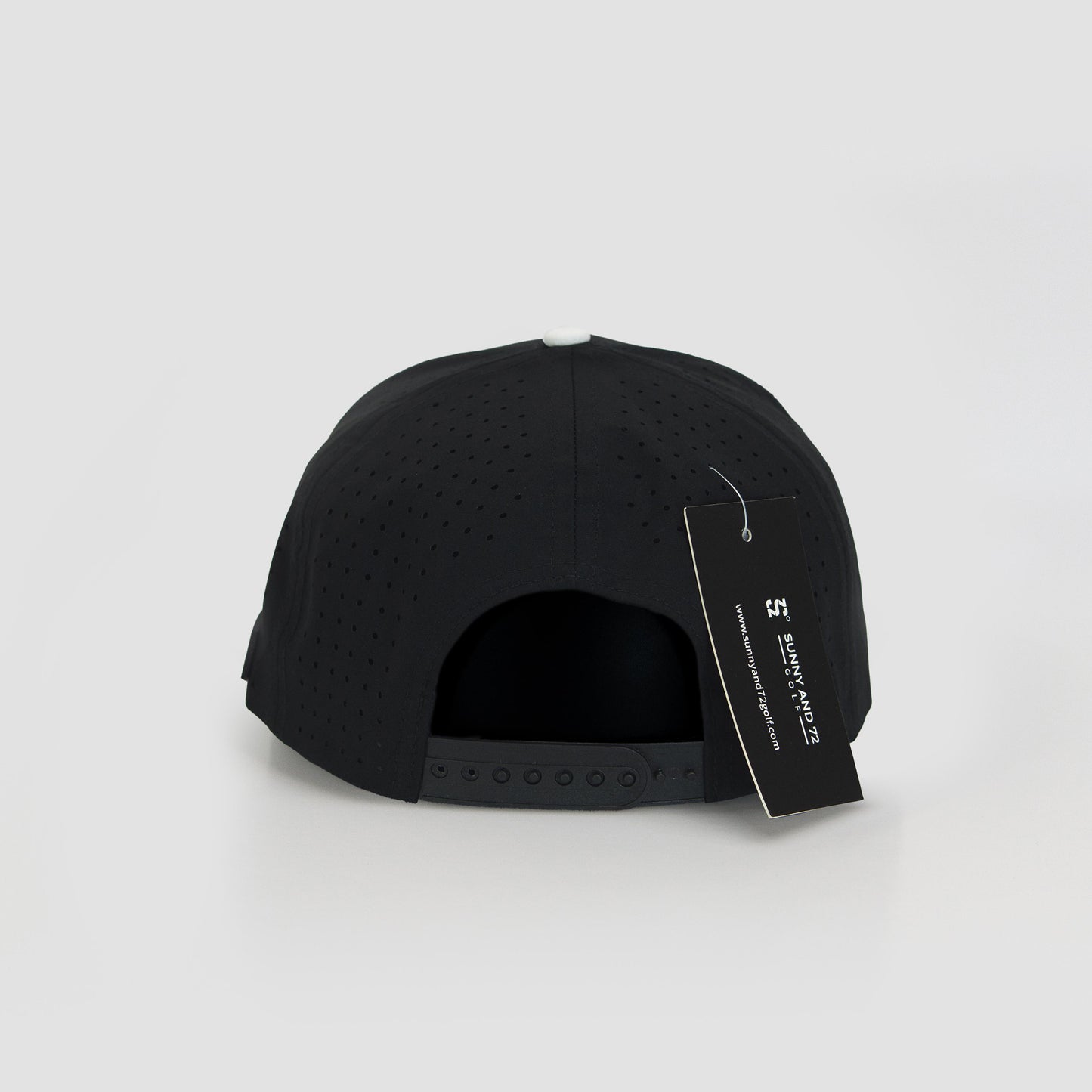 Premium Rubber Print Black Cap