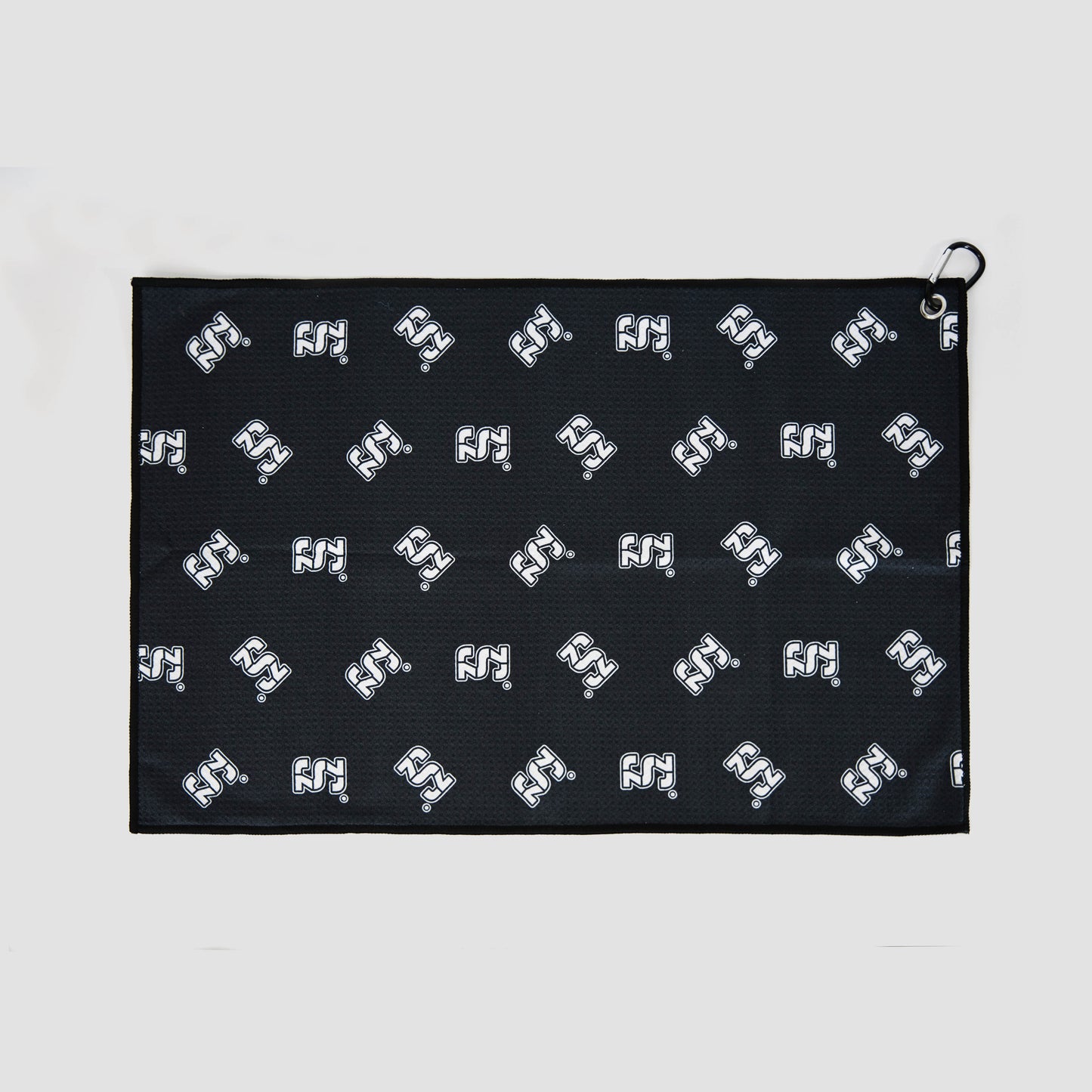 Classic Black Golf Towel