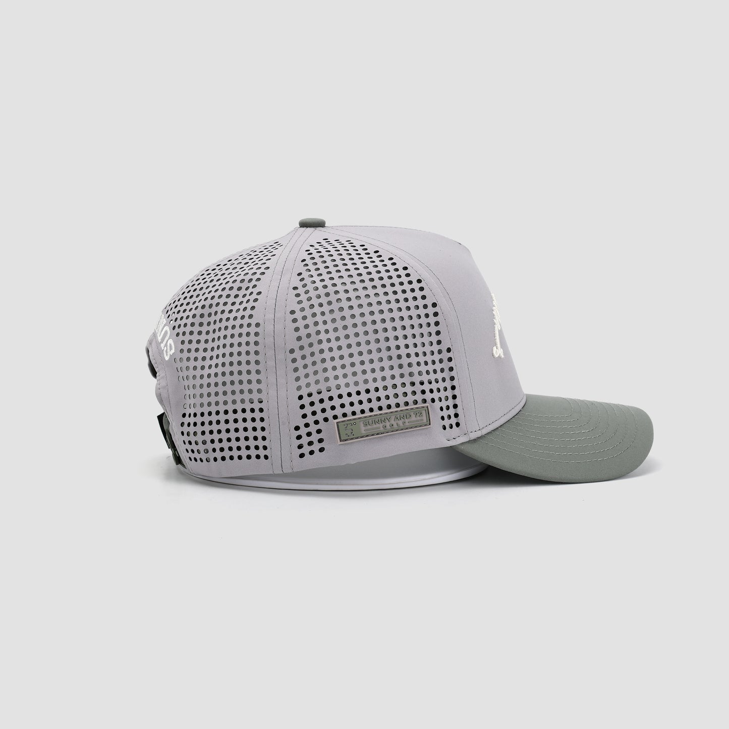 Signature Script Cap (Grey/Green)