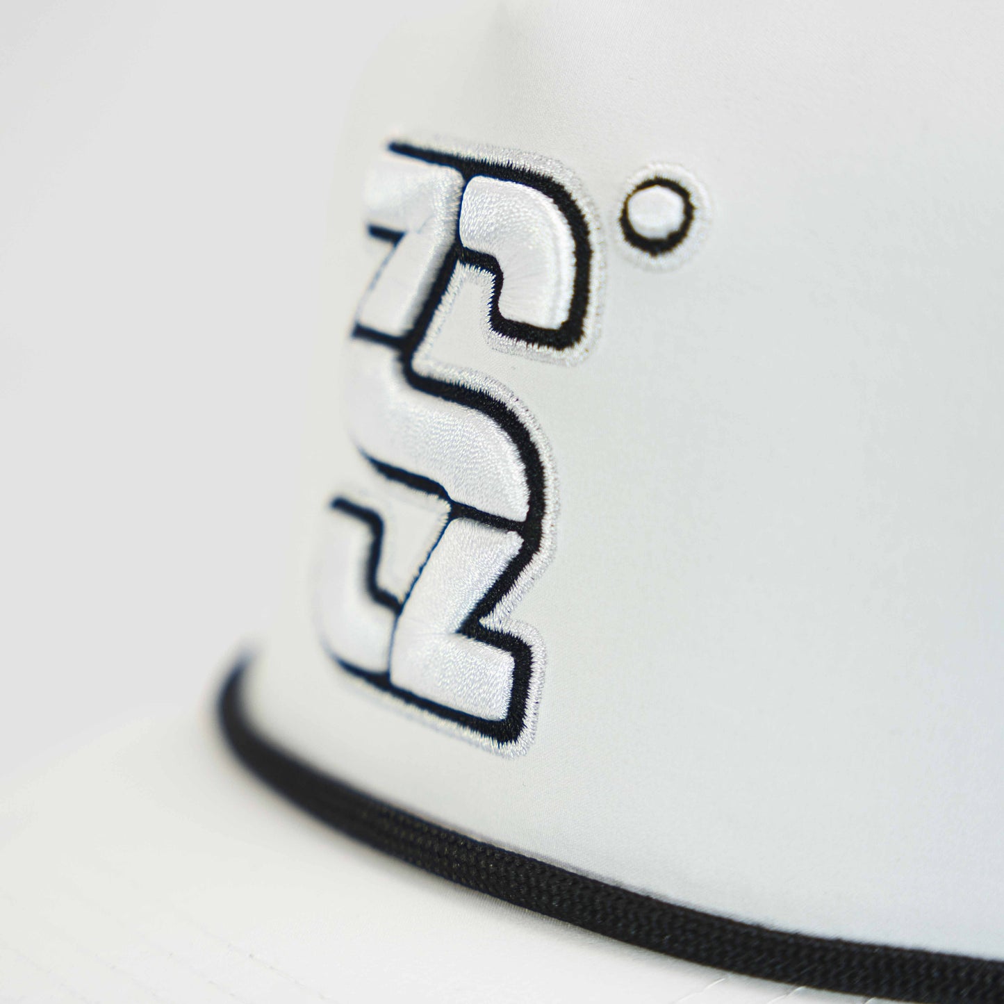 Premium Embroidered White Cap