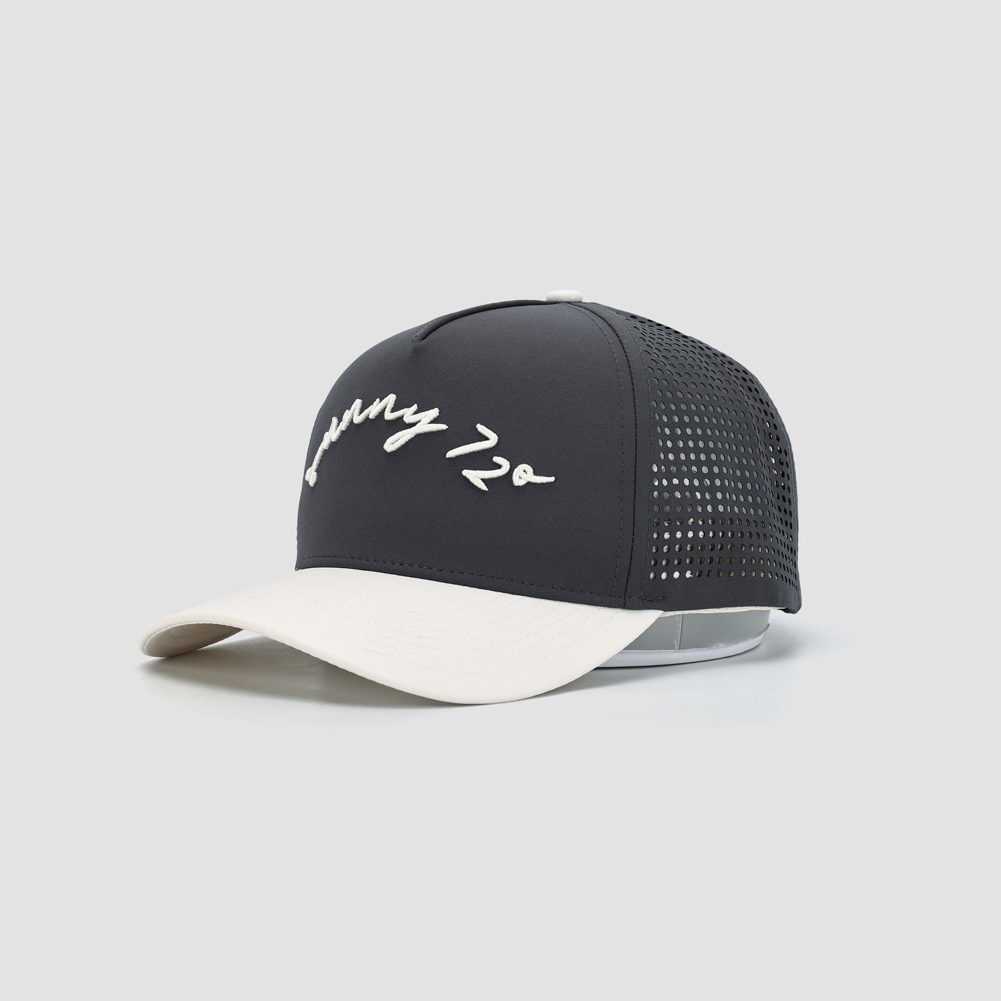 Signature Script Cap (Grey/Cream)