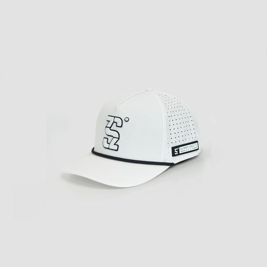 Premium Embroidered White Cap