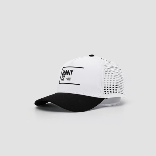 Movemeber Cap (White/Black)